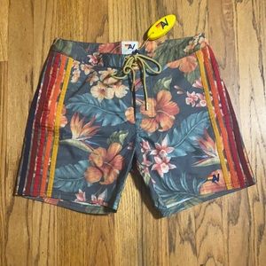 Men’s Floral Board Shorts
